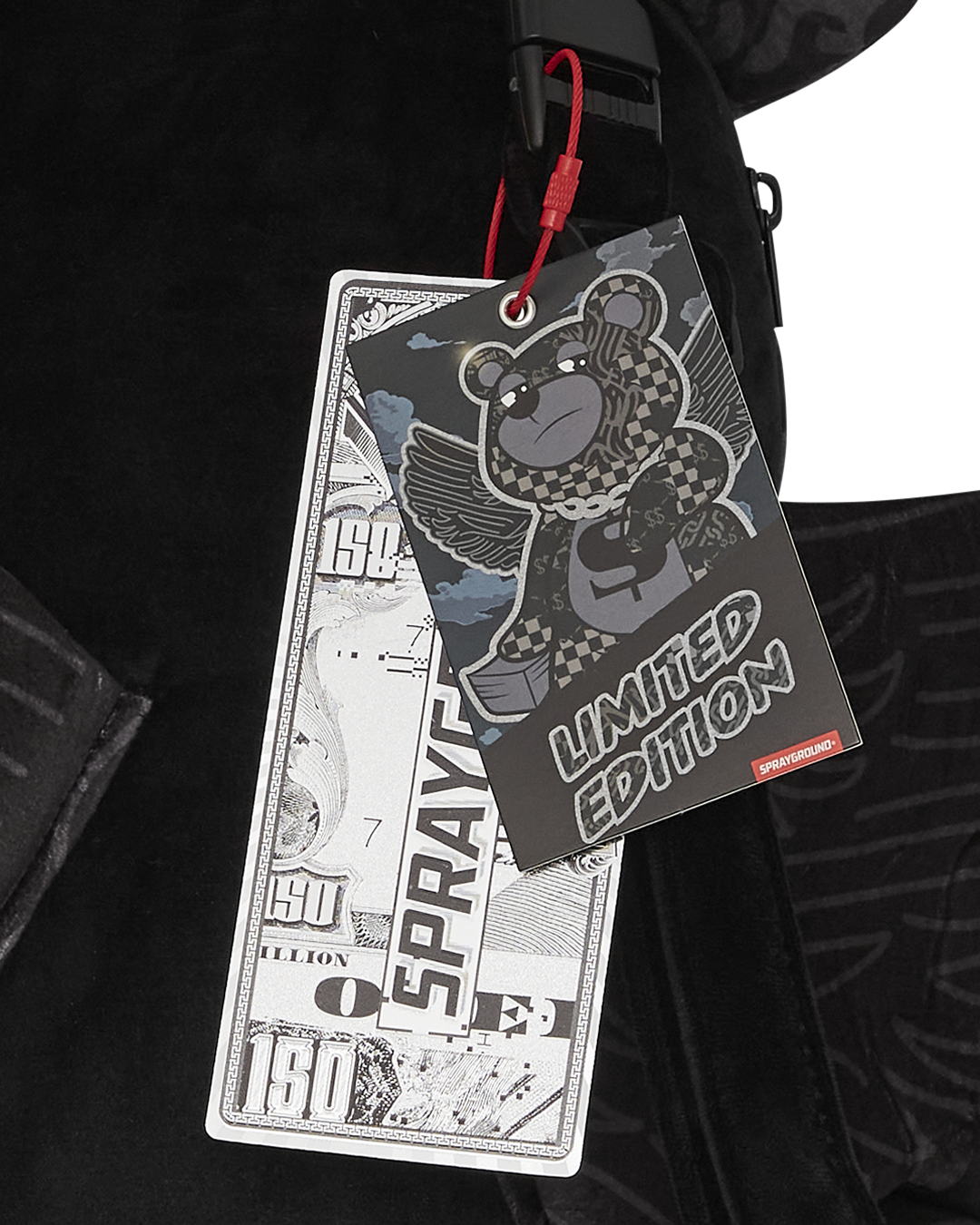 SPRAYGROUND® BACKPACK 3AM CHECK MONEYBEAR BACKPACK