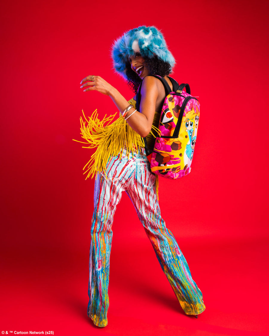 SPRAYGROUND® BACKPACK POWERPUFF BUSTIN THRU DLXSV BACKPACK