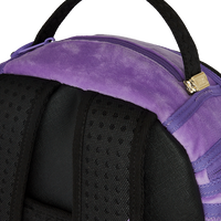 SPRAYGROUND® BACKPACK NOOO WAY!!! A REVERSIBLE BACKPACK - PURPLE VELOUR TO OG SHARKS IN PARIS BACKPACK