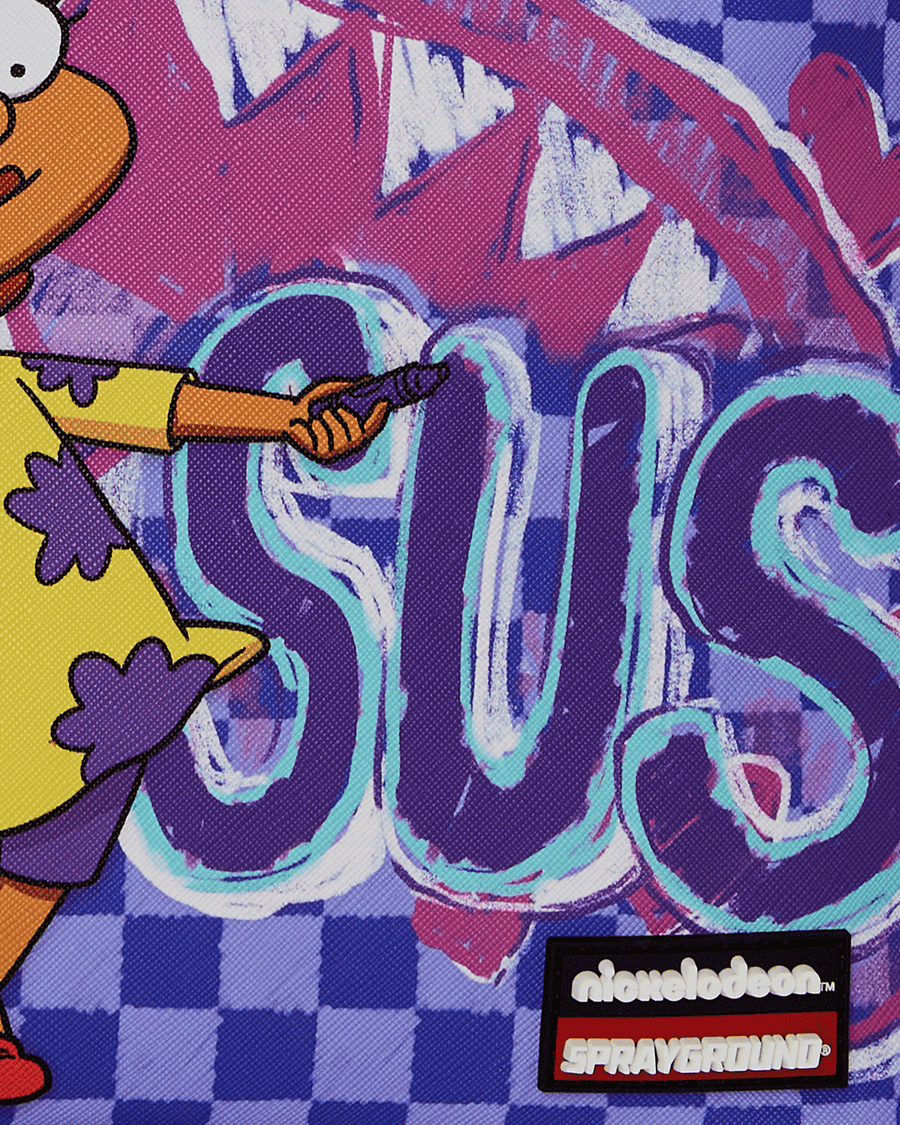 SPRAYGROUND® TOTE RUGRATS SUSIE CRAYON SHARK MESSENGER TOTE