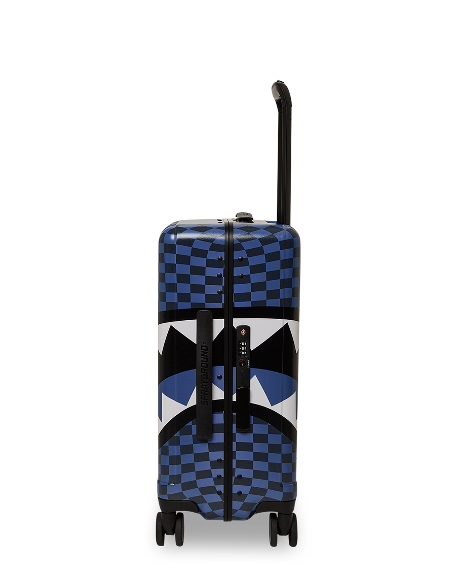 SPRAYGROUND® LUGGAGE MIDNIGHT MAGIC SHARKS IN PARIS HARD SHELL CARRY-ON LUGGAGE