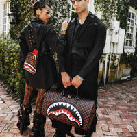SPRAYGROUND® SLING SAWTOOTH SHARKS IN PARIS ONE-STRAP SLING
