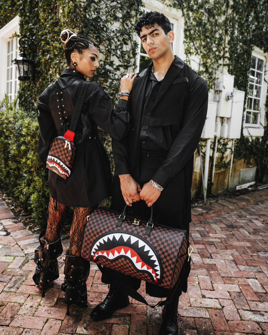 SPRAYGROUND® SLING SAWTOOTH SHARKS IN PARIS ONE-STRAP SLING
