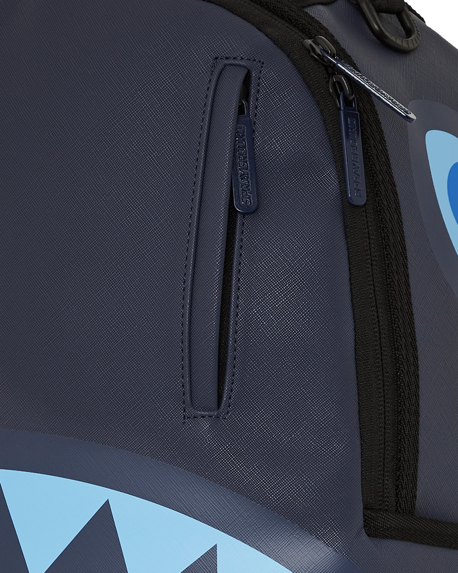 SPRAYGROUND® BACKPACK SHARK CENTRAL MIDNIGHT BLUE DLXSV BACKPACK