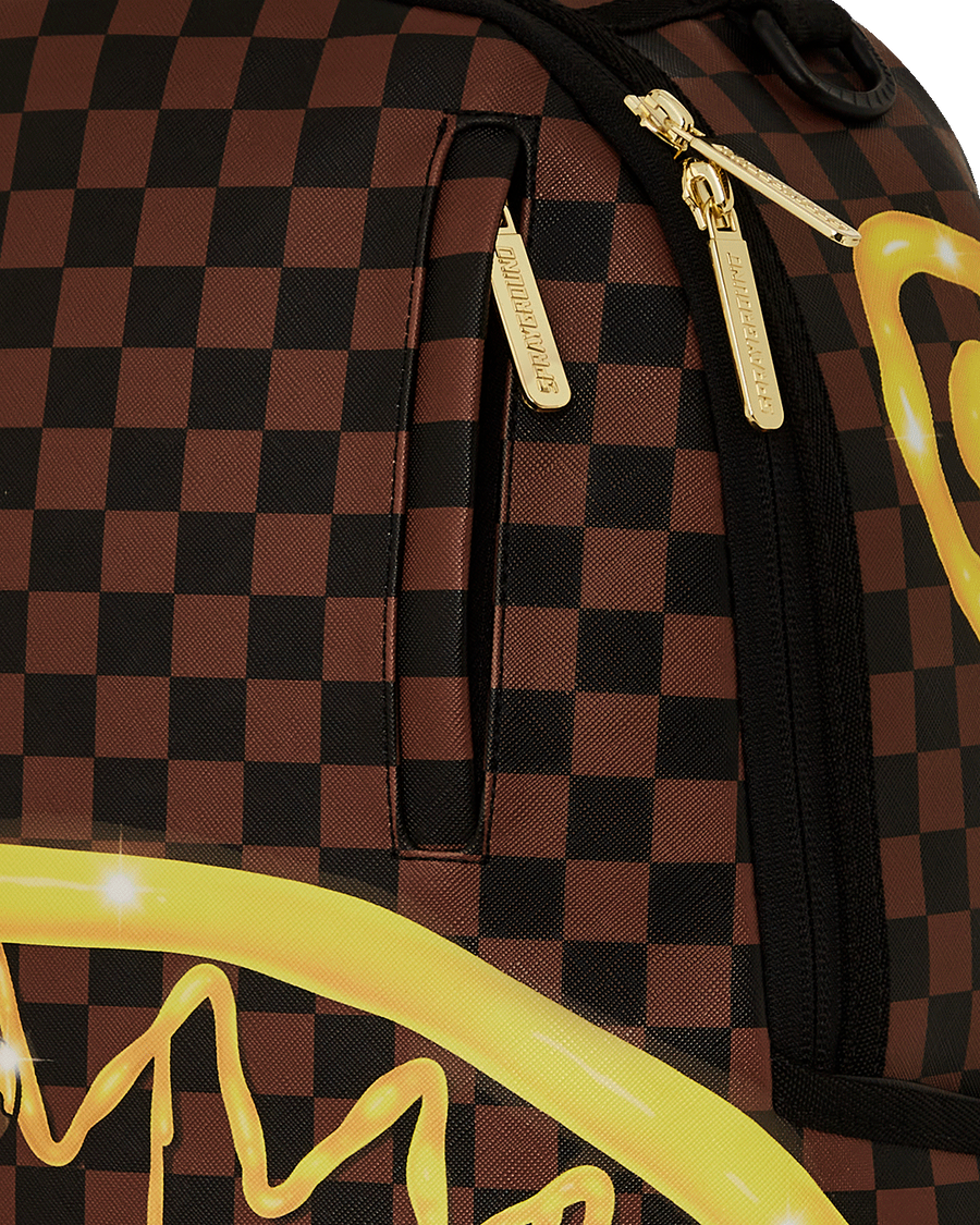 SPRAYGROUND® BACKPACK RICHIE RICH PAINT THE SHARK GOLD BACKPACK