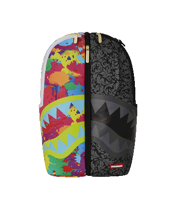 SPRAYGROUND® BACKPACK TWINS CHAOS SPLIT 2 BAGS BACKPACK