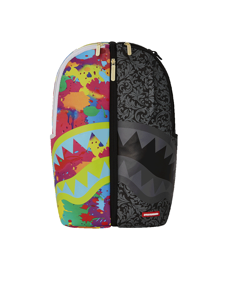 SPRAYGROUND® BACKPACK TWINS CHAOS SPLIT 2 BAGS BACKPACK