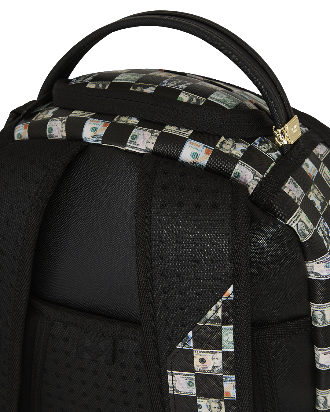 SPRAYGROUND® BACKPACK MONEY CHECK PATTERN DLX BACKPACK