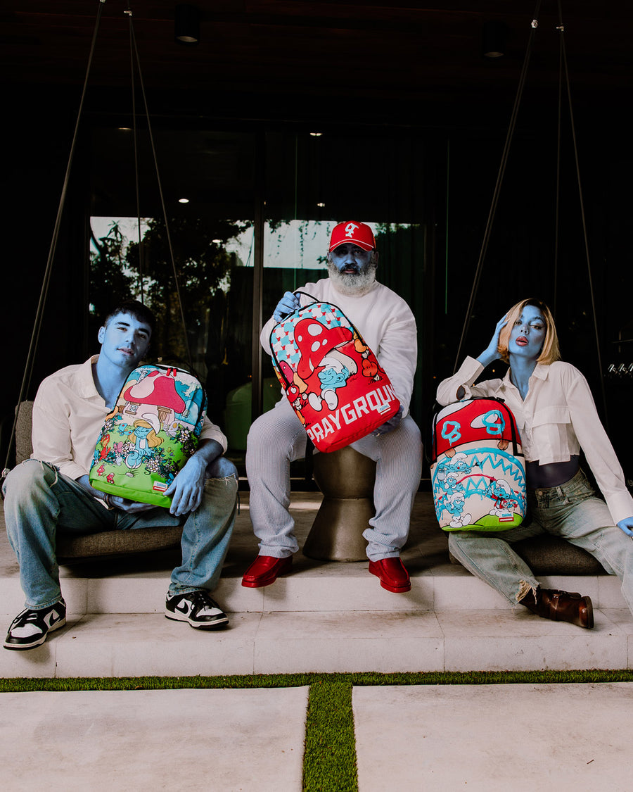 SPRAYGROUND® BACKPACK PAINTING SMURFS DLXR BACKPACK