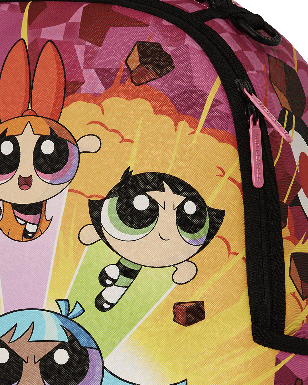 SPRAYGROUND® BACKPACK POWERPUFF BUSTIN THRU DLXSV BACKPACK