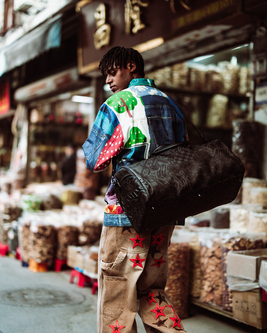 SPRAYGROUND® DUFFLE 3AM CHECK DUFFLE