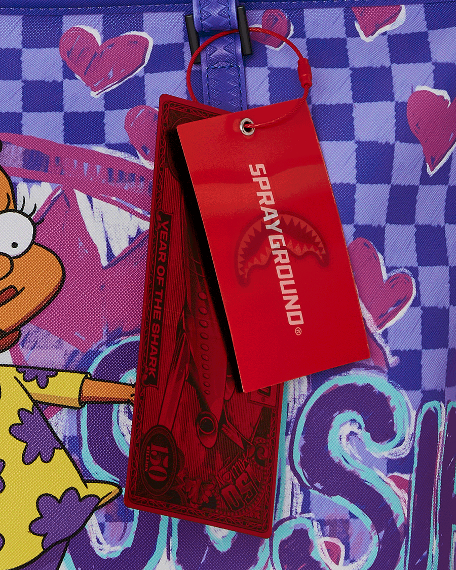 SPRAYGROUND® TOTE RUGRATS SUSIE CRAYON SHARK MESSENGER TOTE