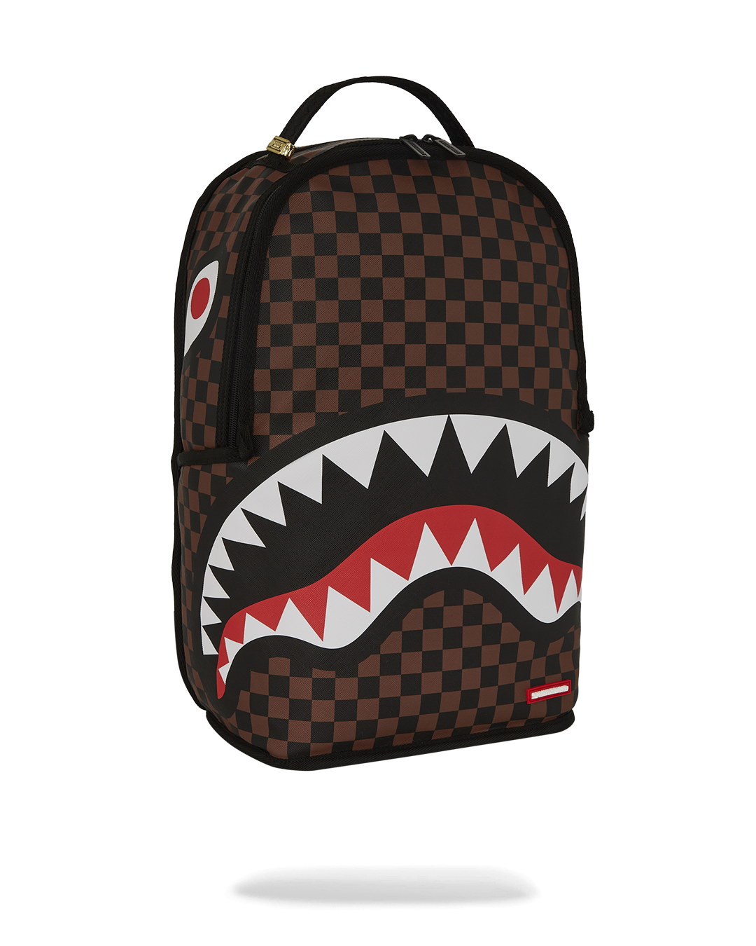 SPRAYGROUND® BACKPACK NOOO WAY!!! A REVERSIBLE BACKPACK - PURPLE VELOUR TO OG SHARKS IN PARIS BACKPACK