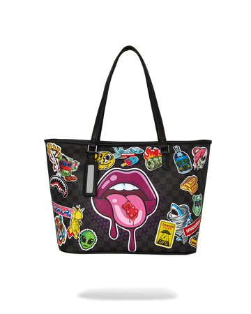 SPRAYGROUND® TOTE LIPS SMACK DOWN TOTE