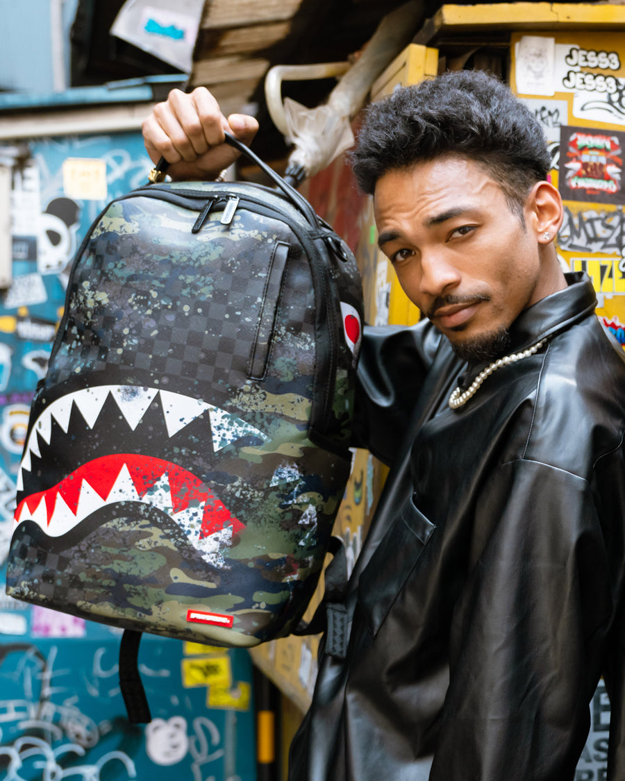 SPRAYGROUND® BACKPACK CAMO SPLASH DLXSV BACKPACK