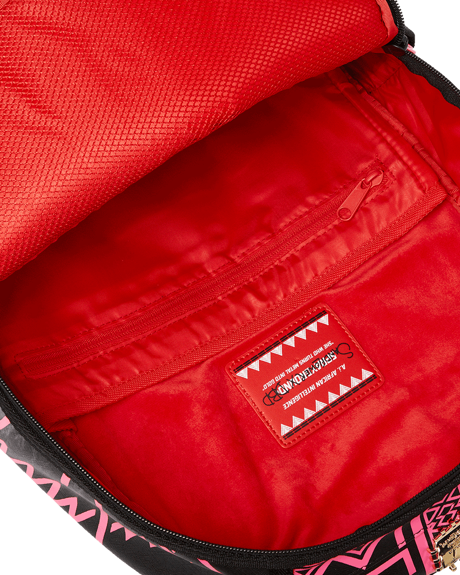 SPRAYGROUND® BACKPACK A.I. AFRICAN INTELLIGENCE PRIDE AND POWER BACKPACK - SANDFLOWER COLLAB