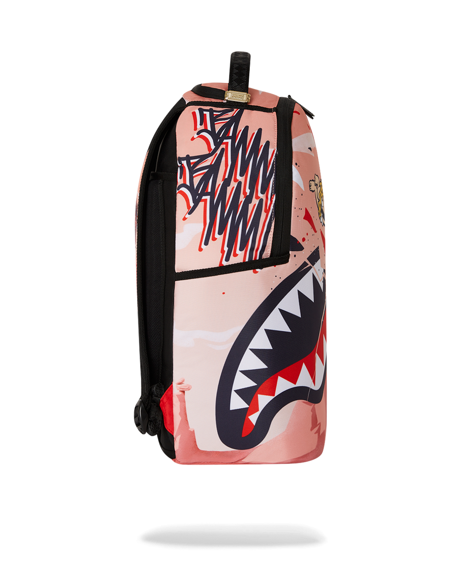 SPRAYGROUND® BACKPACK FLINTSTONES BAMM BAMM DESTROYING SHARK DLXR BACKPACK
