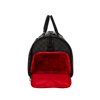 SPRAYGROUND® DUFFLE SCRIBBLE DRIBBLE CHECK DUFFLE