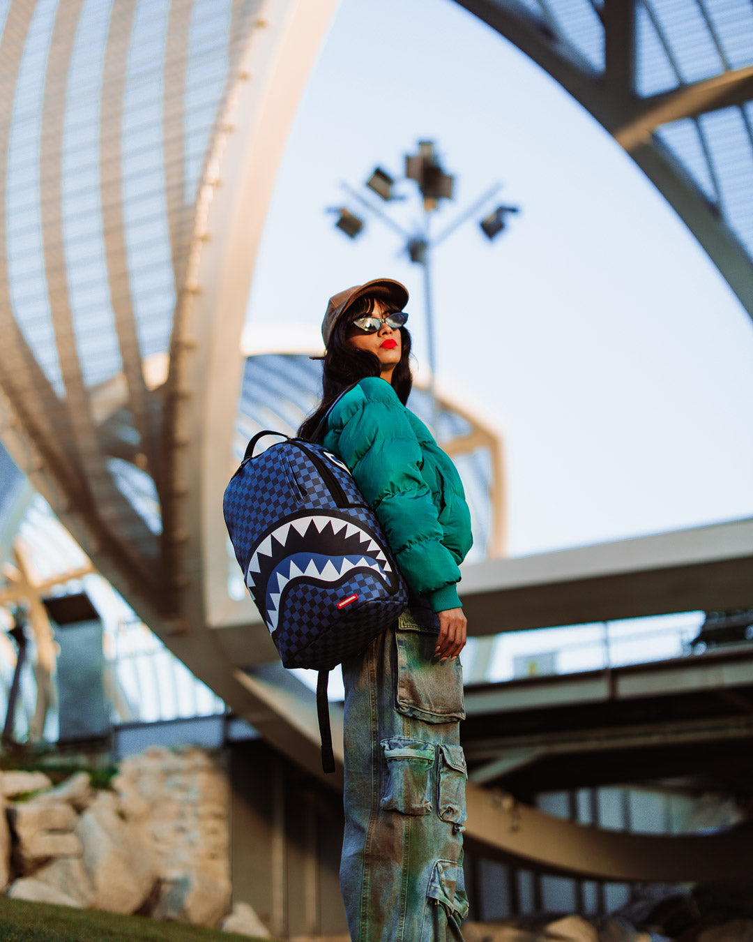 SPRAYGROUND® BACKPACK MIDNIGHT MAGIC SHARKS IN PARIS BACKPACK
