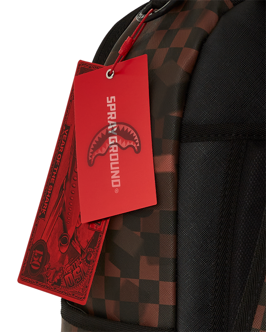 SPRAYGROUND® BACKPACK MADAGASCAR CHECKER SMASH DLXSV BACKPACK