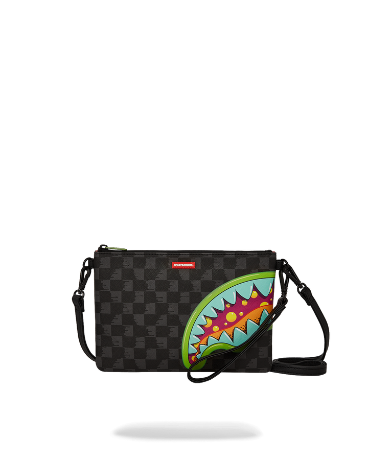 SPRAYGROUND® POUCHETTE SLIME TAKEOVER CROSSOVER CLUTCH