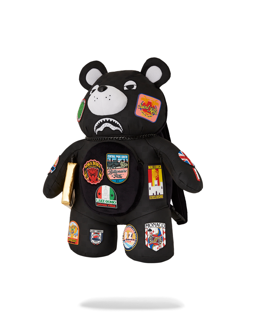 SPRAYGROUND® BACKPACK GLOBAL MOGUL BILLIONAIRE MONEYBEAR BACKPACK