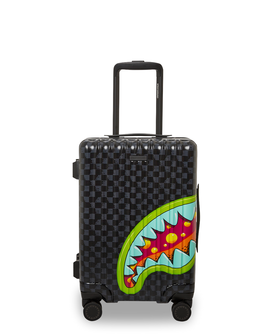 SPRAYGROUND® LUGGAGE SLIME TAKEOVER HARD SHELL CARRY-ON LUGGAGE