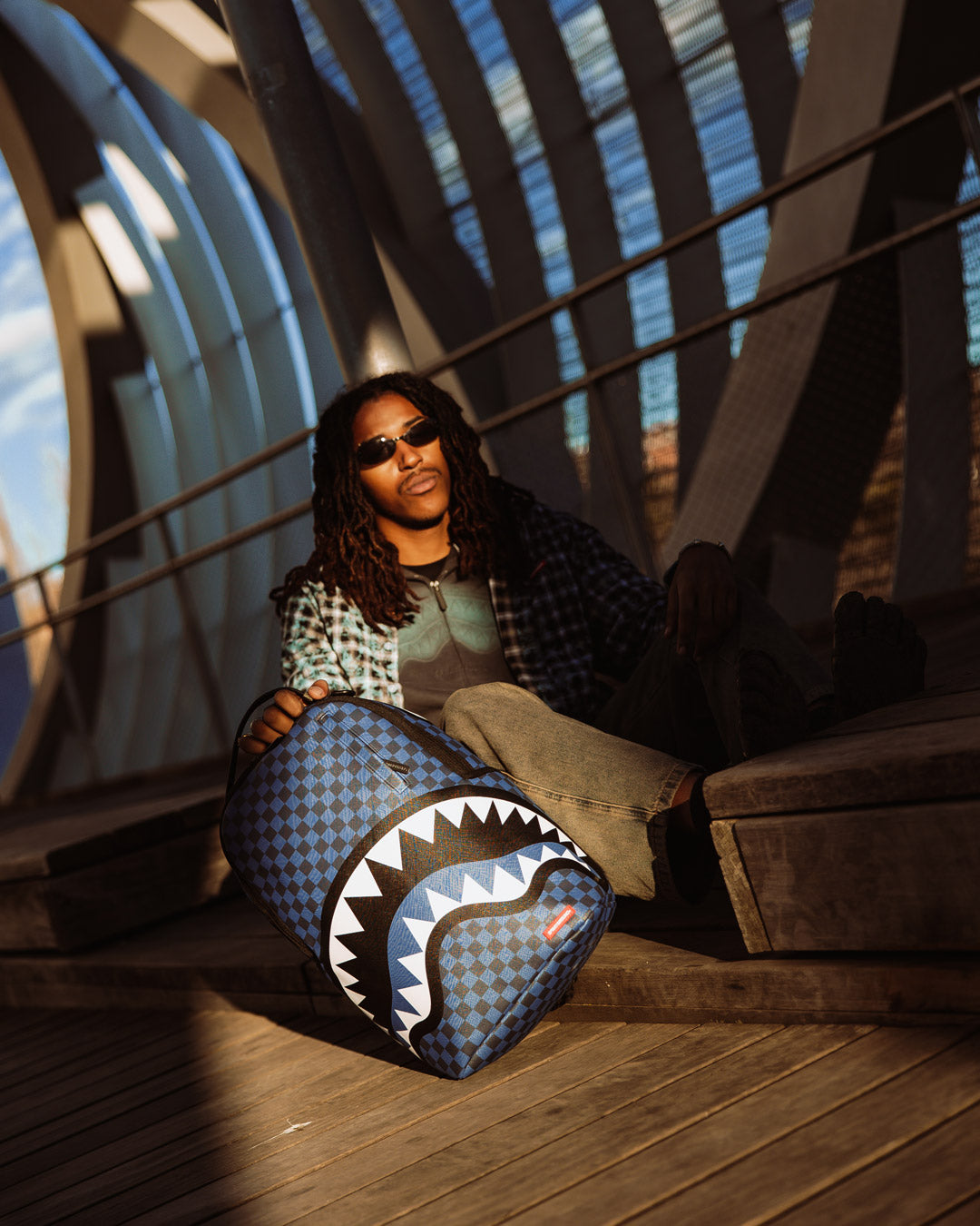 SPRAYGROUND® BACKPACK MIDNIGHT MAGIC SHARKS IN PARIS BACKPACK