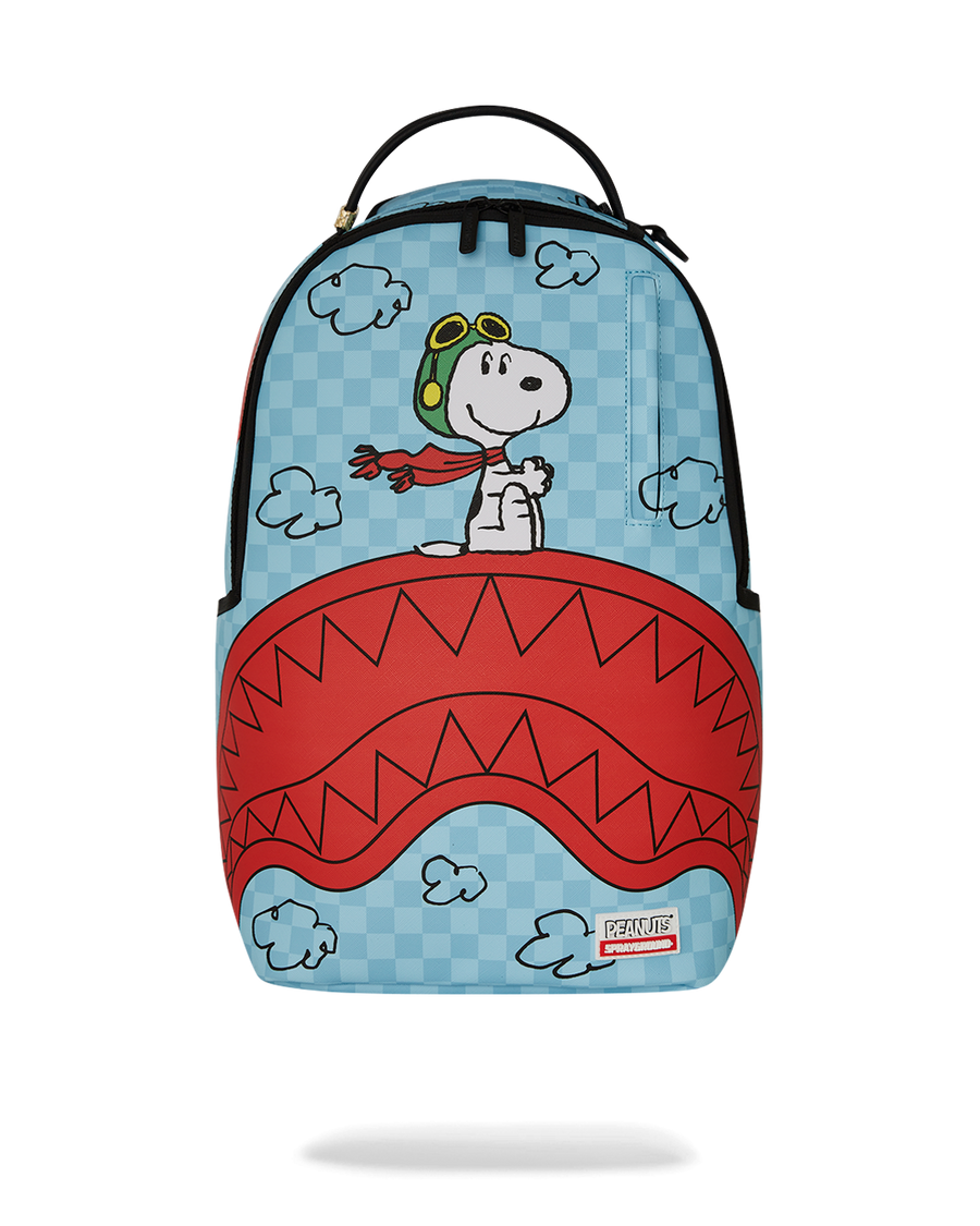 SPRAYGROUND® BACKPACK SNOOPY PILOT SHARK DLXSV BACKPACK