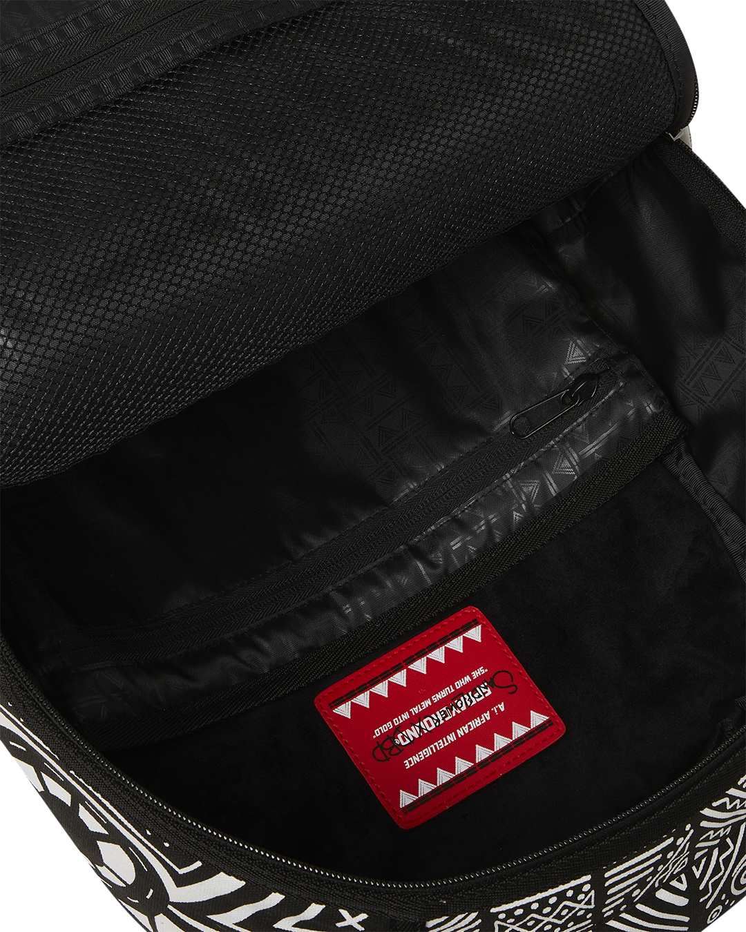SPRAYGROUND® BACKPACK A.I. AFRICAN INTELLIGENCE THE SKYHAWK BACKPACK - SANDFLOWER COLLAB