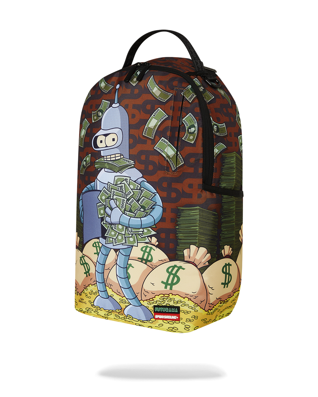 SPRAYGROUND® BACKPACK FUTURAMA CASH-IN BENDER BACKPACK