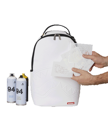 SPRAYGROUND® BACKPACK GRAFFITI ARTIST - DESIGN YOUR OWN BACKPACK - 9 STENCILS INCLUDED