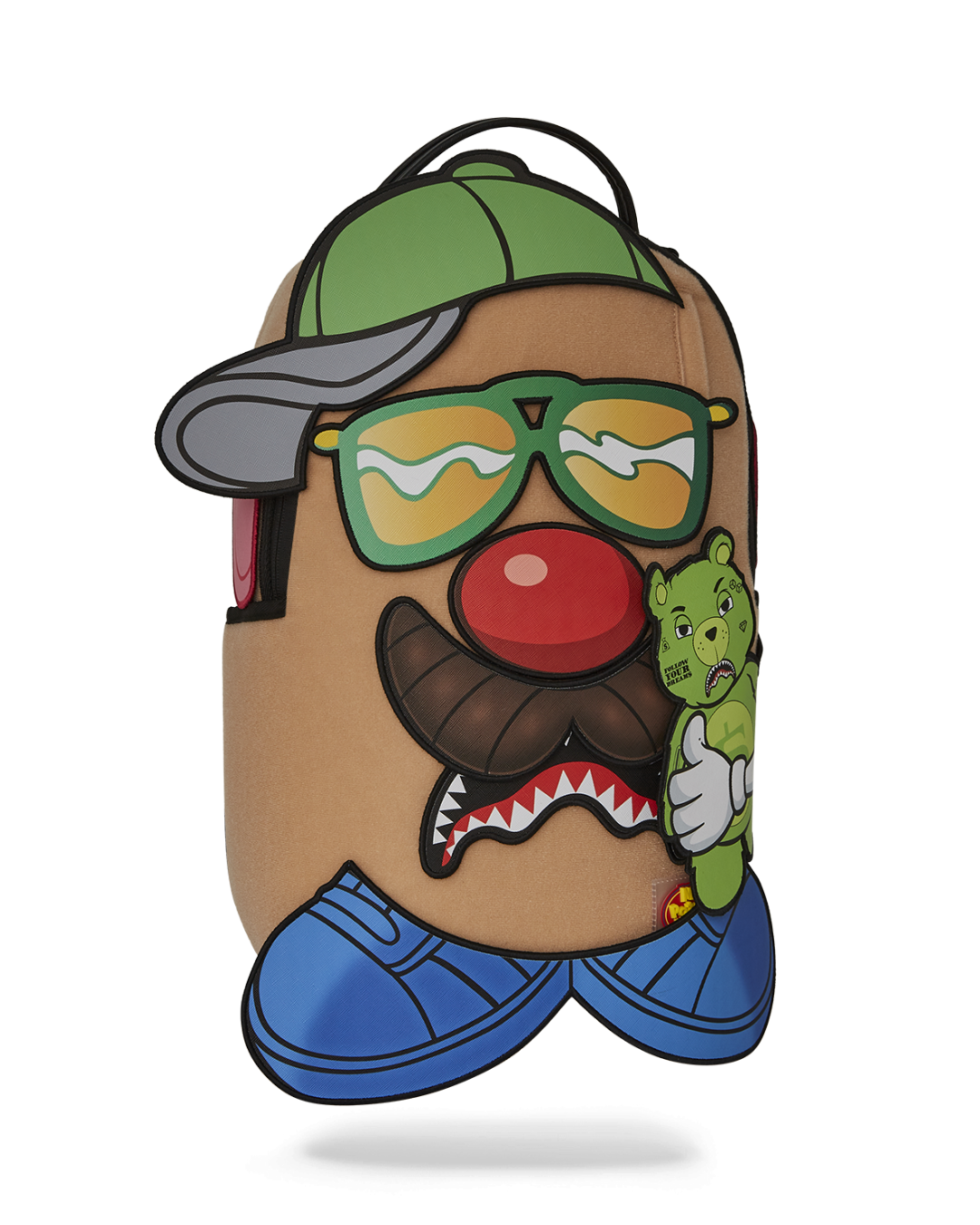 SPRAYGROUND® BACKPACK MR. POTATO HEAD VELCRO PATCH MIX-IT-UP DLXSV BACKPACK