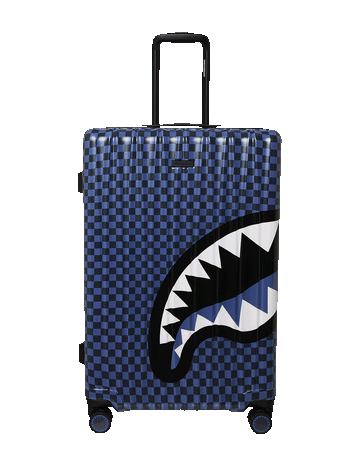 SPRAYGROUND® LUGGAGE MIDNIGHT MAGIC SHARKS IN PARIS HARD SHELL FULL-SIZE LUGGAGE