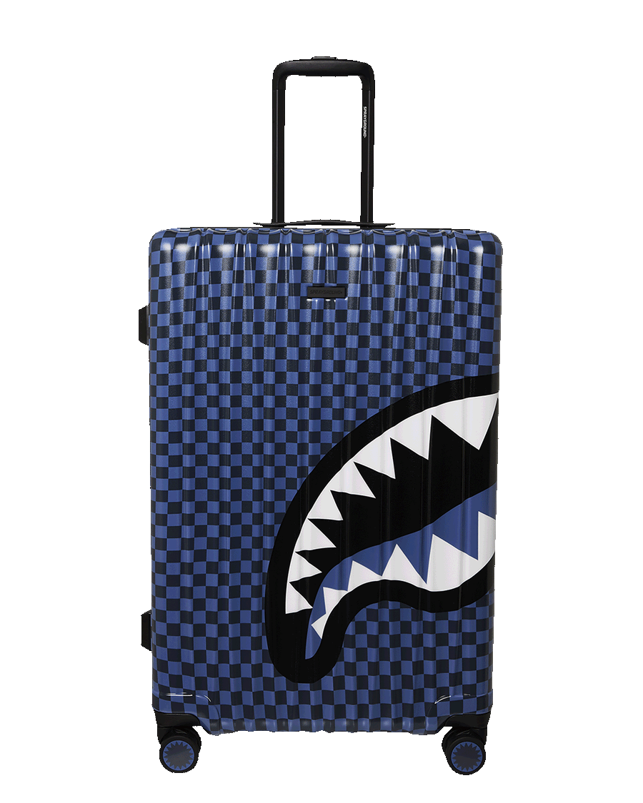 SPRAYGROUND® LUGGAGE MIDNIGHT MAGIC SHARKS IN PARIS HARD SHELL FULL-SIZE LUGGAGE