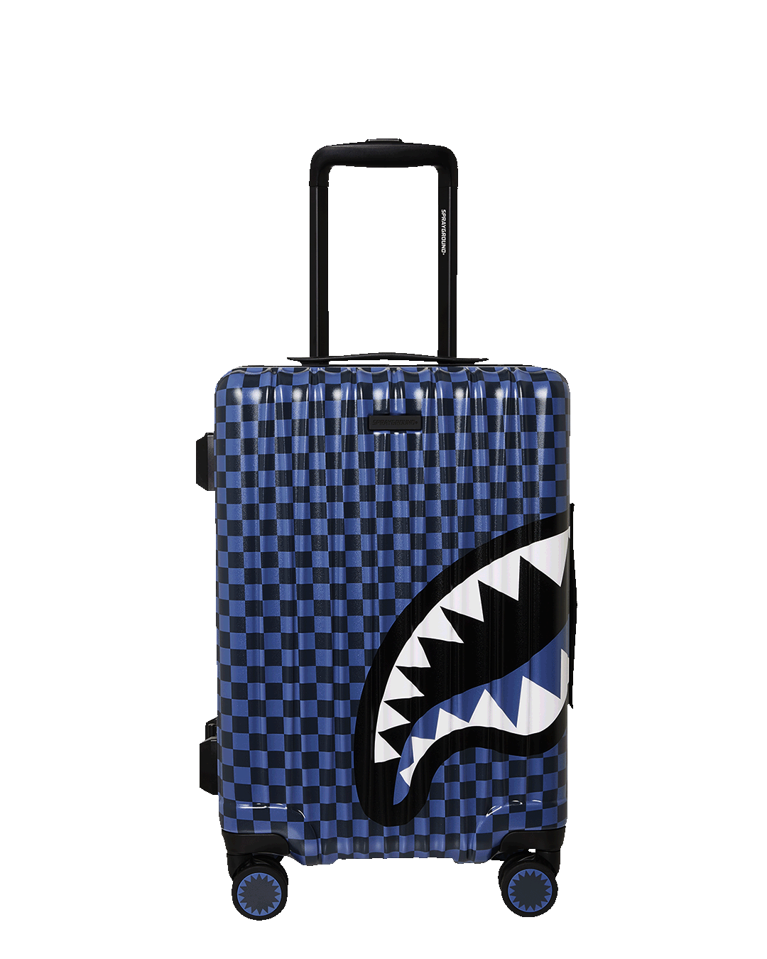 SPRAYGROUND® LUGGAGE MIDNIGHT MAGIC SHARKS IN PARIS HARD SHELL CARRY-ON LUGGAGE