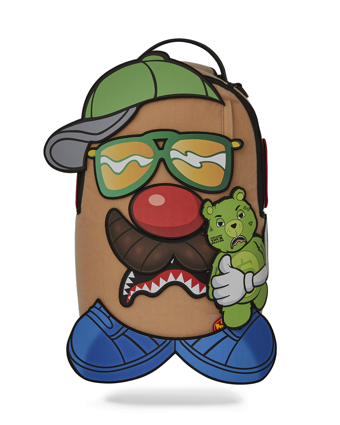 SPRAYGROUND® BACKPACK MR. POTATO HEAD VELCRO PATCH MIX-IT-UP DLXSV BACKPACK