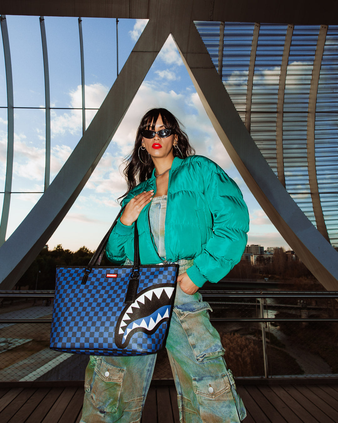 SPRAYGROUND® TOTE MIDNIGHT MAGIC SHARKS IN PARIS TOTE