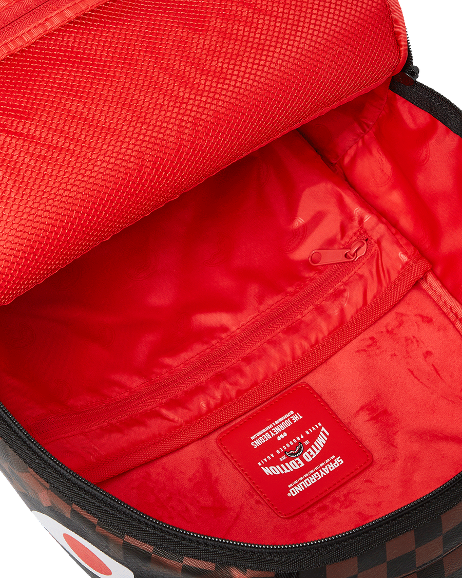 SPRAYGROUND® BACKPACK MADAGASCAR CHECKER SMASH DLXSV BACKPACK