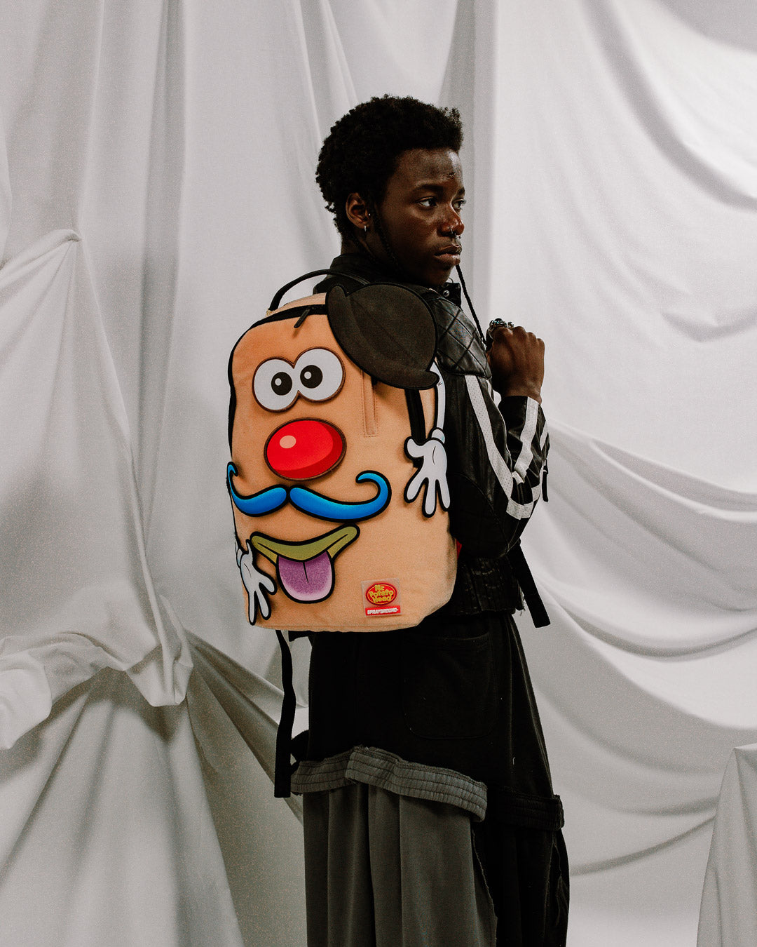 SPRAYGROUND® BACKPACK MR. POTATO HEAD VELCRO PATCH MIX-IT-UP DLXSV BACKPACK