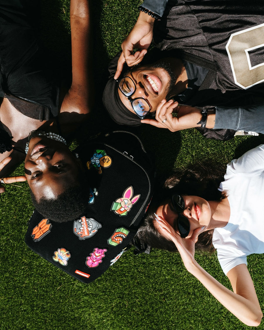 SPRAYGROUND® BACKPACK STUCK ON YA - VELCRO PATCH BACKPACK