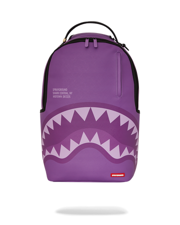 SPRAYGROUND® BACKPACK SHARK CENTRAL PURPLE VENOM BACKPACK