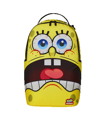 SPRAYGROUND® BACKPACK SPONGEBOB REMOVABLE EYES DLXR BACKPACK