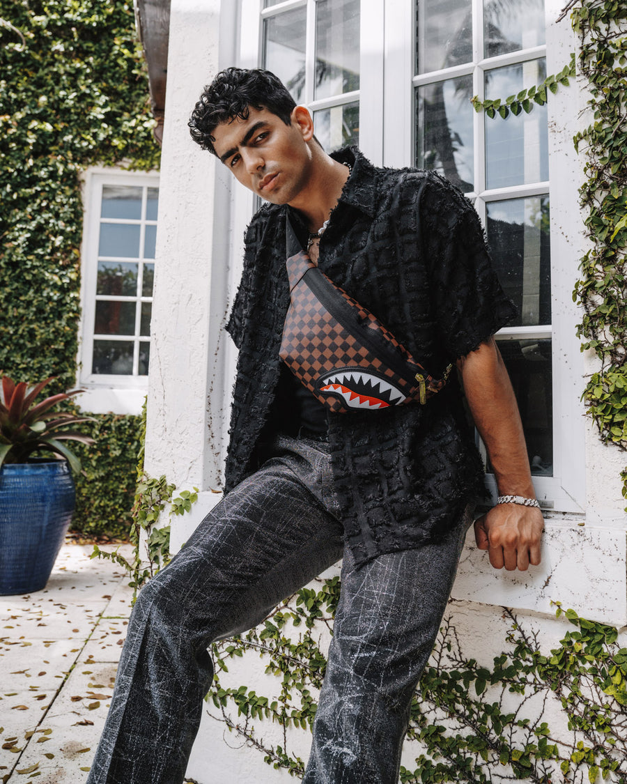 SPRAYGROUND® CROSSBODY SAWTOOTH SHARKS IN PARIS SAVVY CROSSBODY