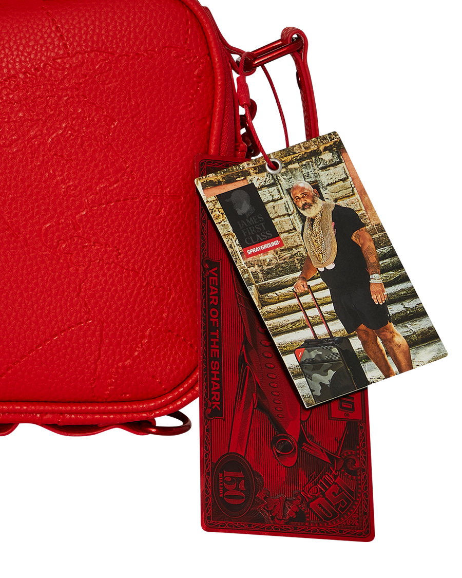 SPRAYGROUND® CROSSBODY JAMES GLOBAL RED CROSSBODY