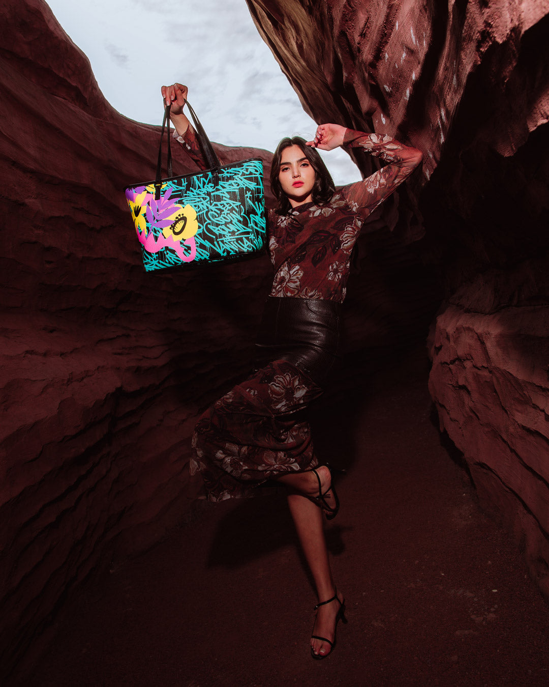 SPRAYGROUND® TOTE GARDEN GLAMOUR TOTE