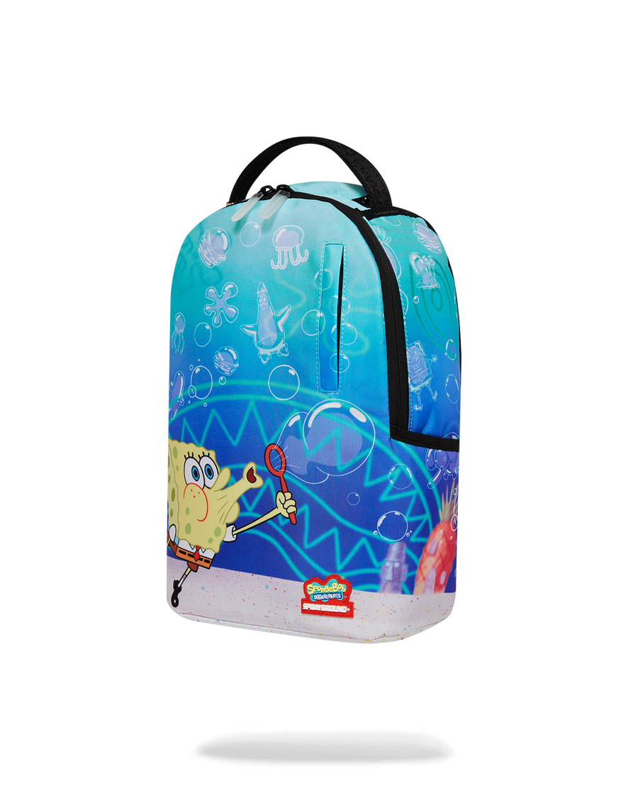 SPRAYGROUND® BACKPACK SPONGEBOB BLOWING BUBBLES DLXR MINI BACKPACK
