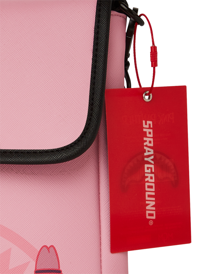 SPRAYGROUND® SLING PINK PANTHER PINK PAINTER MESSENGER SLING BAG