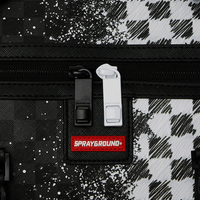 SPRAYGROUND® DUFFLE SCRIBBLE DRIBBLE CHECK DUFFLE