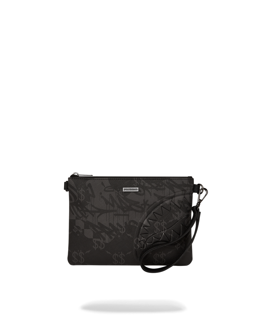 SPRAYGROUND® POUCHETTE 3AM CHECK CROSSOVER CLUTCH